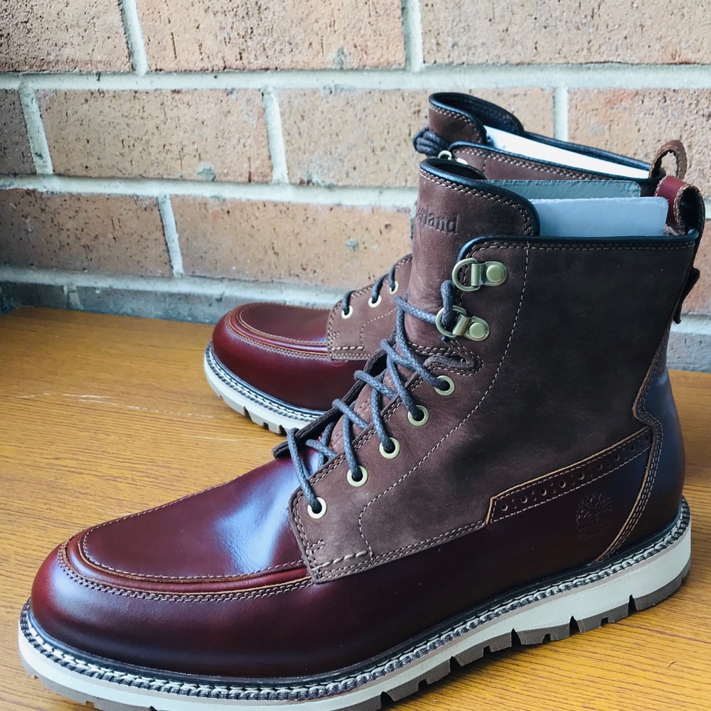 TIMBERLAND BRITTON HILL MOC TOE NUBUCK MEN’S BOOT - Picture 6 of 8